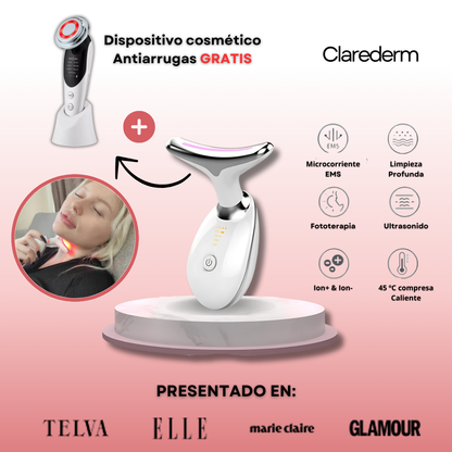 Dispositivo de rejuvenecimiento del cuello + Dispositivo cosmético antiarrugas GRATIS