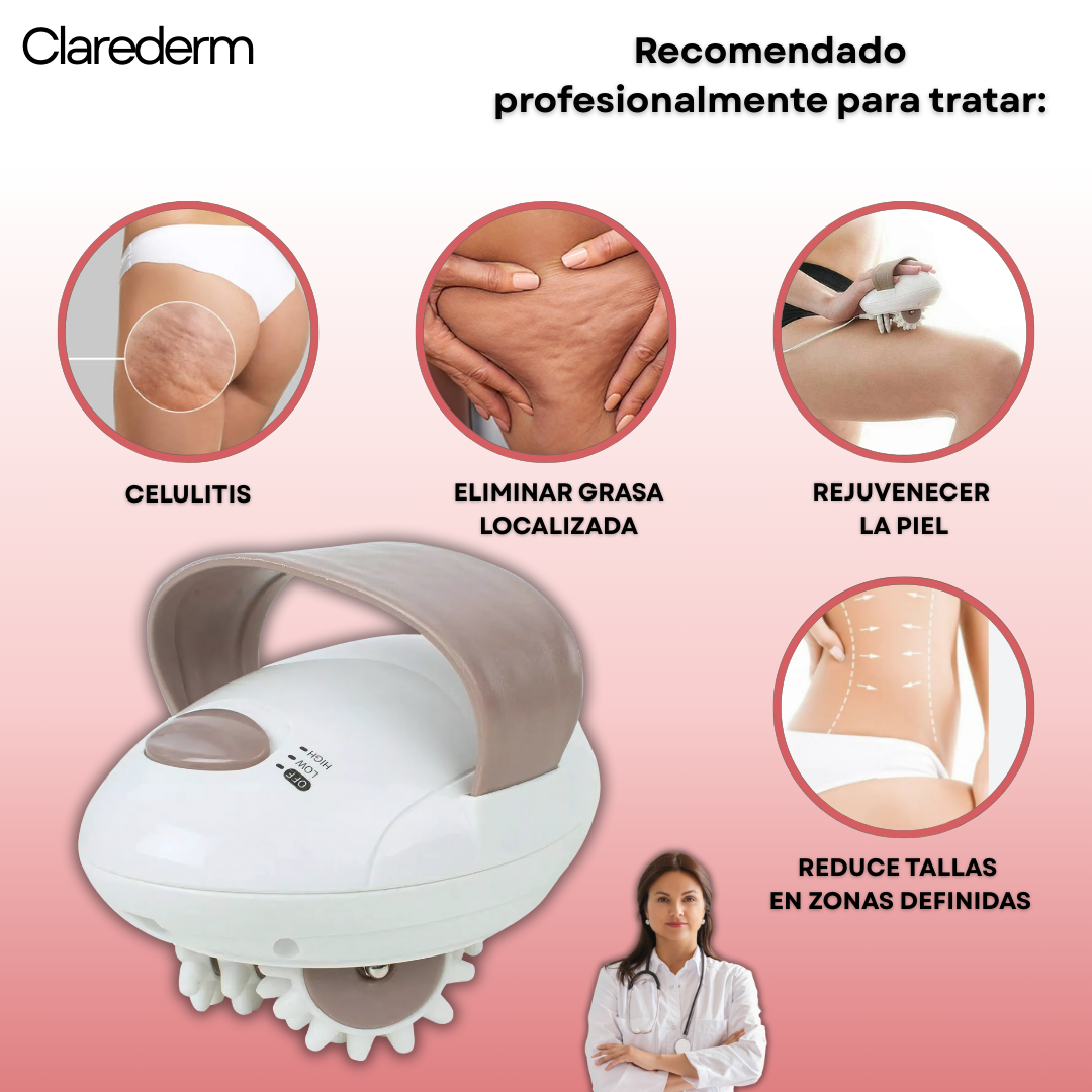 Masajeador Anticelulítico + Set de 5 parches adelgazantes GRATIS